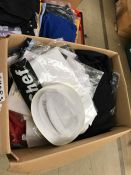 Quantity of Various Kitchenwear Comprising; Chefs Trousers, Jackets, Shirts, Caps/Hats