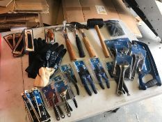 Quantity of Various Unused Tools as Lotted