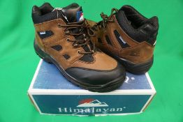 Himalayan 4001 Leather/Nylon Safety Boots, Size: 12