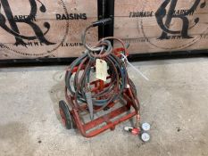 Oxygen Acetylene Trolley with Cutting Equipment as Lotted