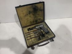 Pneumatic Hammer Drill with Bits and Carry Case