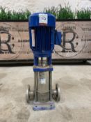 Lowara SV1604F40T Vertical Multistage Pump with 4kw Motor