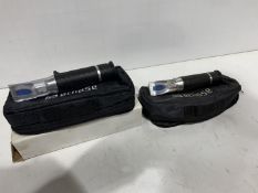 2no. Bellingham & Stanley Eclipse Hand Held Refractometers with Carry Cases