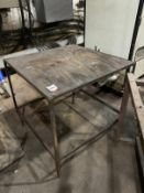 Timber Topped Factory Table