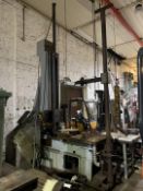 JJ Castings modified George Swift & Sons Hydraulic Progressing Machine as lotted. Please Note: All