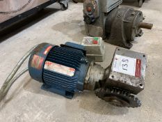 Alpak D90L Induction Motor 1.5km with Gearbox