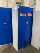 Metal Double Door Engineers Cupboard 2000 x 440 x 1000mm