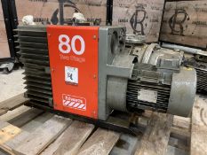 Edwards 80 E2M80 Two Stage High Vacuum Pump, s/n 8334