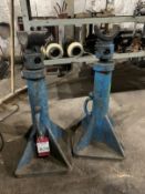 Pair of Heavy Duty Axle Stands, require certification prior to use