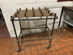 Mobile Steel Bench 535 x 800 x 900mm