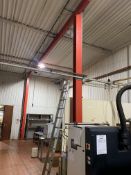 Self Supporting Static Single Tracked Overhead Gantry King Electric Hoist/Crane, Safe Working