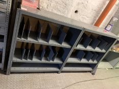 Metal 2-piece Multi-Section Heavy Duty Rack with Contents