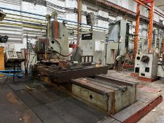 JJ Castings Modified, Richards Horizontal Boring Machine Chassis to provide progressing machine with