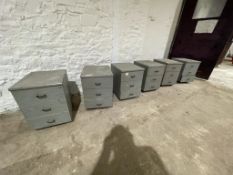 5no. Timber Pedestals as Lotted