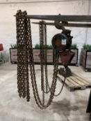 Felco 3-ton Manual Chain Hoist, requires certification prior to use