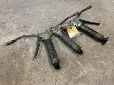 3no. Wanner Grease Guns as Lotted