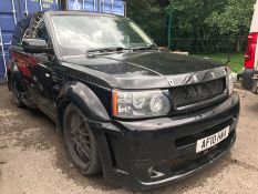 2010 LAND ROVER RANGE ROVER SP HSE TDV6 A (2993cc ), Number Of Former Keepers: 4, 6 Speed Auto