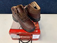 Chiruca Tour Master Mid Nubuck & Gore Tex Hiking Boots, Size: 39, RRP: £140.00