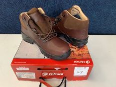 Chiruca Tour Master Mid Nubuck & Gore Tex Hiking Boots, Size: 43, RRP: £140.00