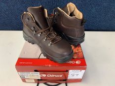 Chiruca Moor Lite Mid Nubuck & Gore Tex Hiking Boots, Size: 40, RRP: £110.00