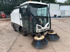 Johnston Streetscene 142A 101T Compact Street Sweeper, Vacuum / Suction Function Requires Attention