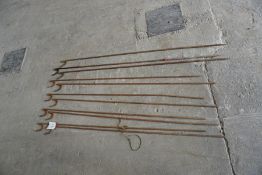 11no. Steel Fencing Pins s as Lotted