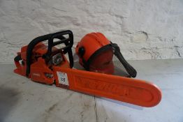 Echo CS-420ES Chainsaw, Oregon Helmet & Ear Protection