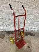 Clarke Strong Arm Sack Truck with Pneumatic Tyres