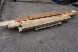 Various Cuts and Lengths of Timber as Illustrated, PLEASE NOTE: Lot Located at THE AUCTION CENTRE,