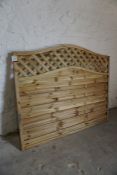 Timber Garden Fence Fascia, 1800 x 1500mm