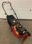 Mountfield RS100 HP164 100cc Petrol Lawnmower with Grass Collection Box,