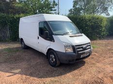 2012 Ford Transit 125 T350 RWD Panel Van, Date of First Registration: 04 April 2012, Gross Weight: