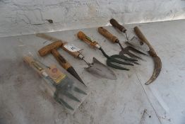 7no. Various Gardening Tools as Lotted