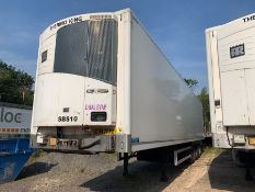 2013 Montracon Twin Evap Triaxle Refrigerated Trailer with Thermo King SLX Spectrum 2 50 ETV