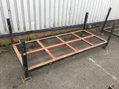 Metal Framed Stillage as Illustrated 2380 x 600 x 980mm