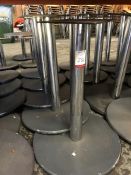 5no. Table Legs 730mm High, 500mm Dia, Please Note: Buyer Must be Satisfied with the condition of