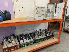 Quantity of Electrical Fuses & Boxes as Lotted Note: Racking is NOT included