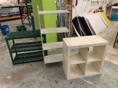 3no. Various Shelving Units as Lotted, 1830 x 760mm