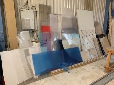 Large Quantity of Transparent Perspex Sheeting & Various Offcuts as Lotted