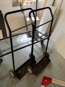 2no. Bulk Load Chair Trolley