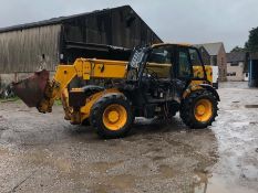 Stolen/Recovered 2004 JCB 533-105 Telehandler Complete with Bucket, Hours Unknown due to Hour