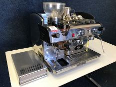 Expobar Zircon 'Plus' 2 Group Coffee Machine Stainless Steel, Complete With Knock Off Drawer,