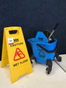 SIR Mobile Floor Mop & Wet Floor Sign