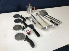 Quantity of Various Kitchen Utensils as Lotted