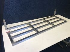 Stainless Steel Slatted Shelf, 1300 x 400mm