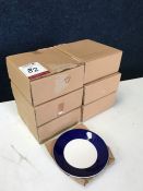 36no. Blue & White Side Plates