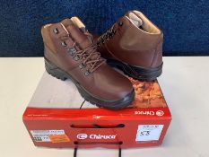 Chiruca Tour Master Mid Nubuck & Gore Tex Hiking Boots, Size: 44, RRP: £140.00