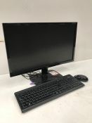 Acer KA240H LCD Monitor Keyboard & Mouse