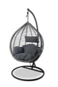 Boxed LG Outdoor Monaco Hazel Single Egg Chair Seat & Cushions Bundle Code: MNHEGG01BDL, Please