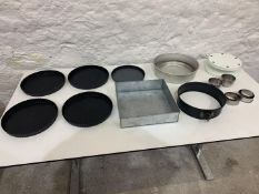 Quantity of Various Cake Tins and Sundries